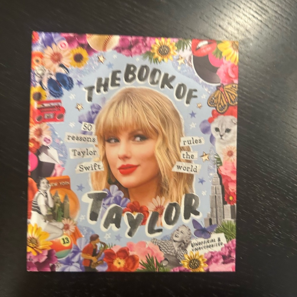 Taylor Swift “The Book of Taylor” Hardcover Fan Book – 50 Reasons – Swiftie Gift
